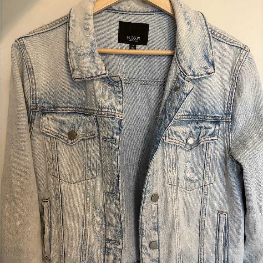 Hudson Jeans Light Blue Denim Jacket